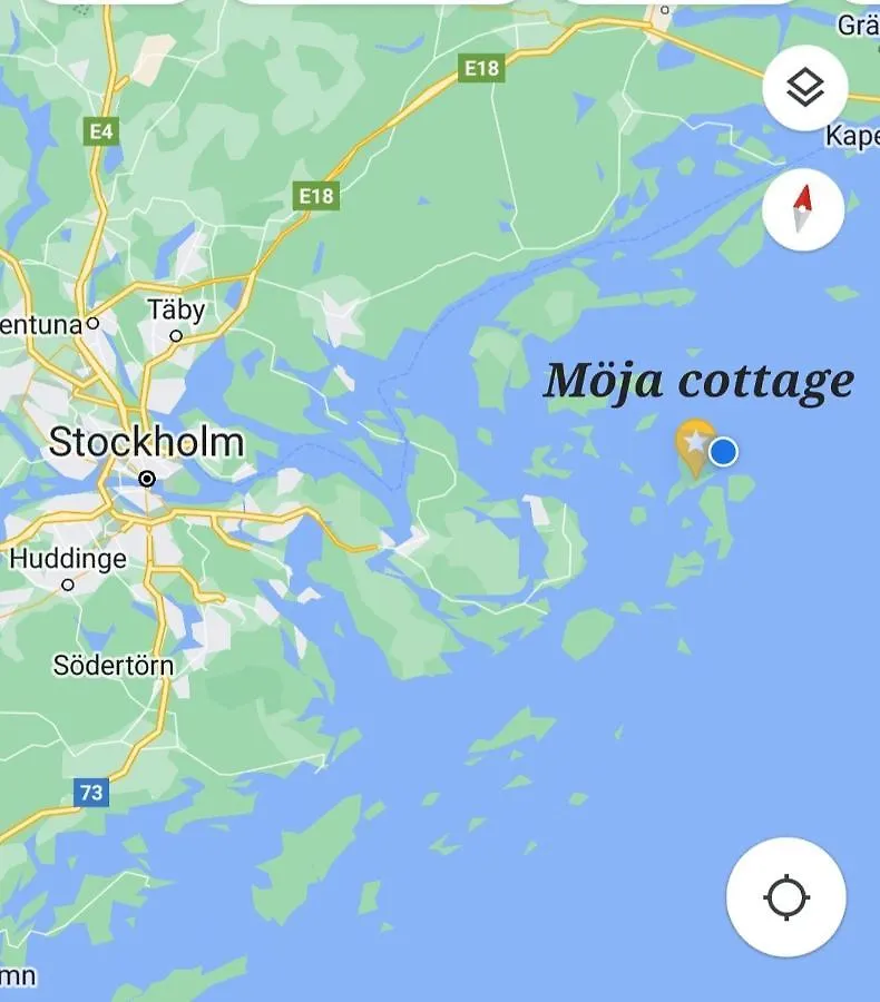 Villa Moeja Stuga I Stockholms Skaergard